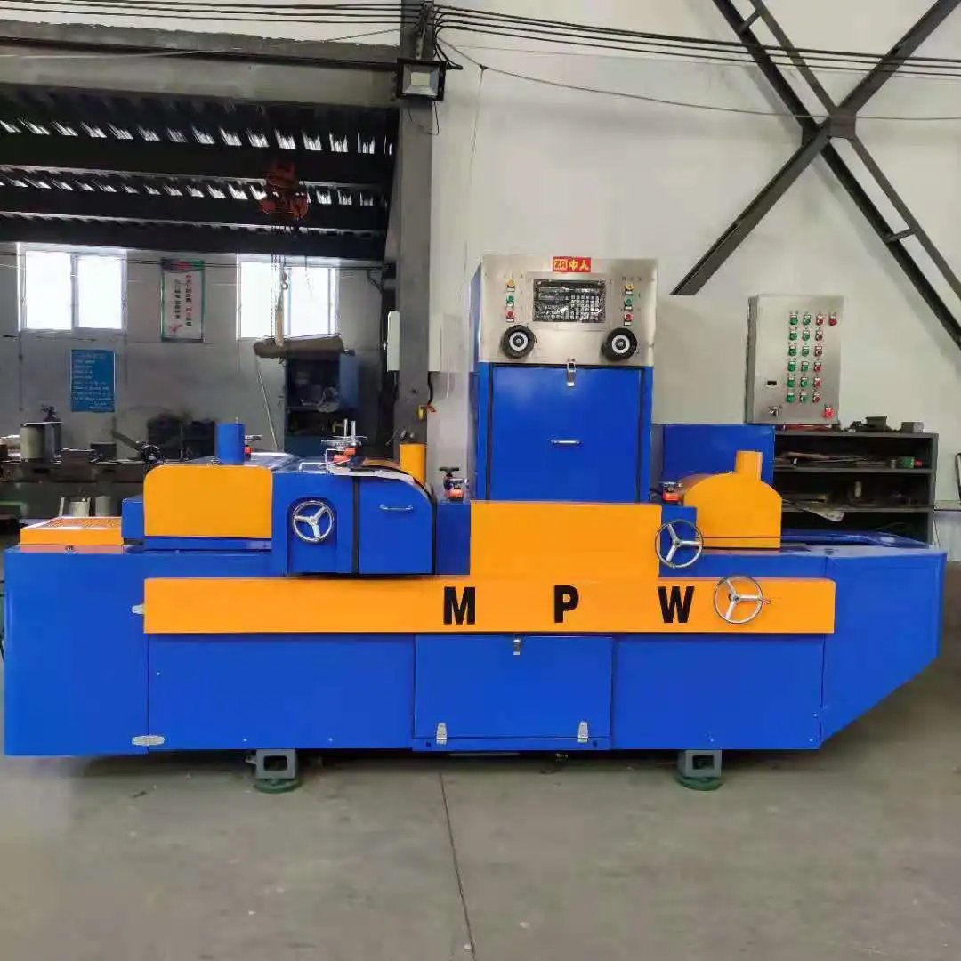 Automatic Cnc Oblique Angle Edge Brake Pad Cutting Chamfering Grinding Machines Production Line